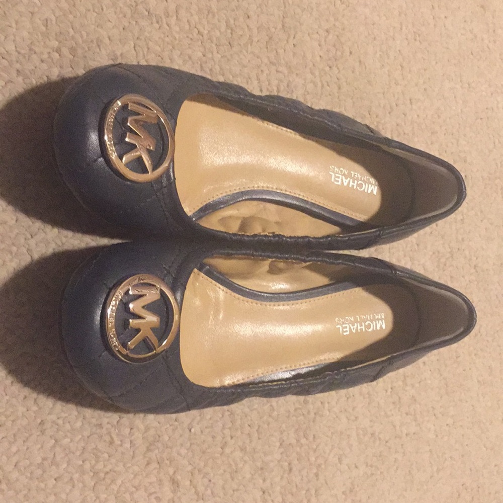 Michael Kors Flats Size 6.5 Navy Blue